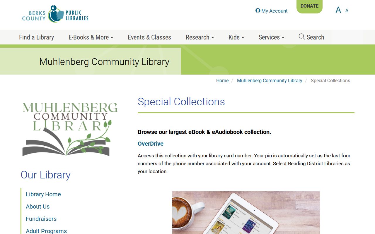 Muhlenberg Township city directory research through the Community Library local-history collection
