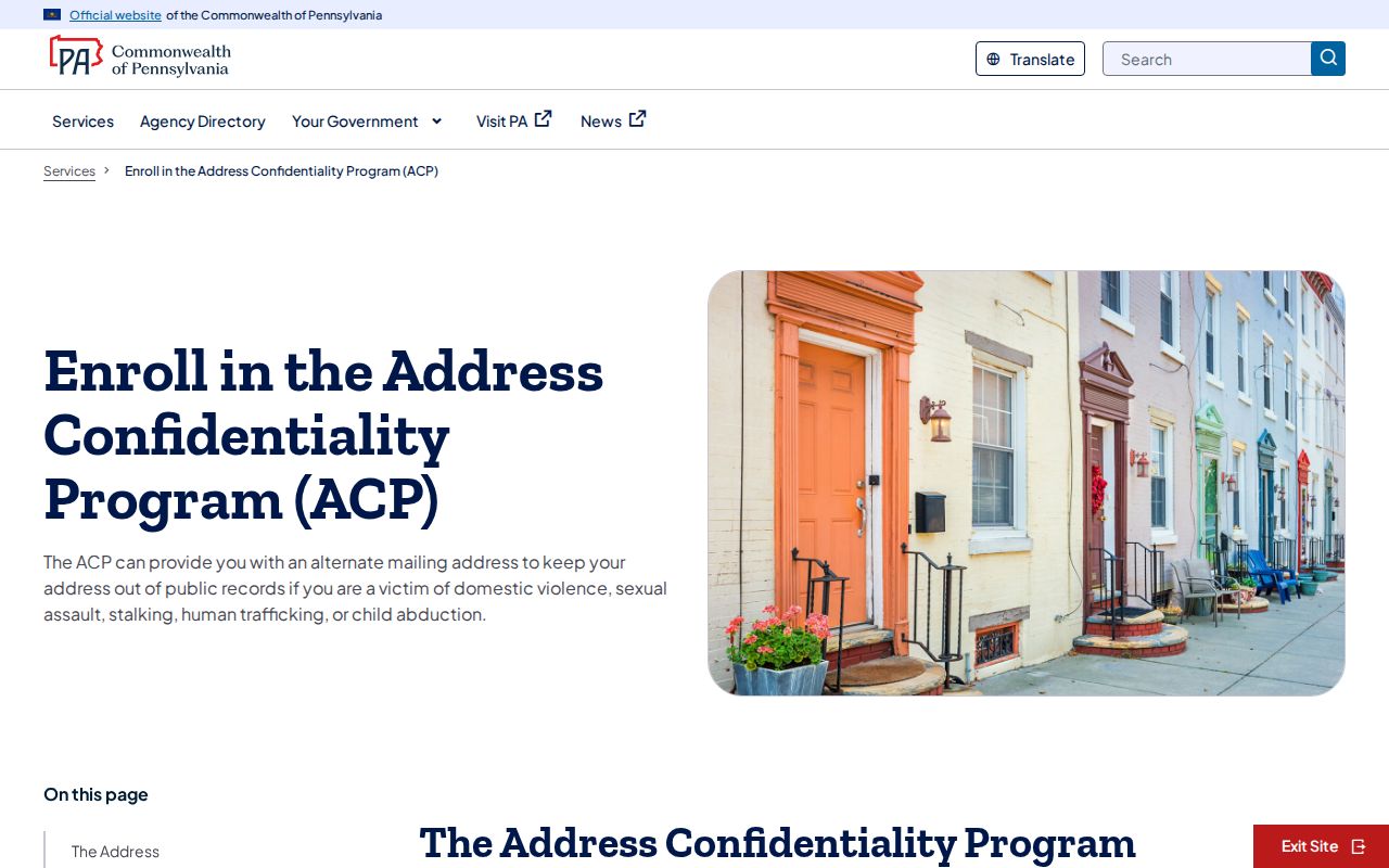 Muhlenberg Township neighbors privacy limits through Pennsylvania Address Confidentiality Program
